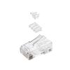 Elecom RJ45 Connector with Load Bar 10 Pieces LD-6RJ45T10/L