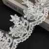 Decorative Strip Flower Book White Car Bone Lace Barcode Lace Wedding Dress Headgear Head Jewelry Clothing Accessories Fabric