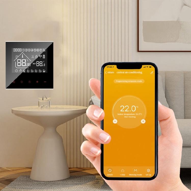 Умный термостат WiFi для электрического теплого пола, профессиональный контроль температуры