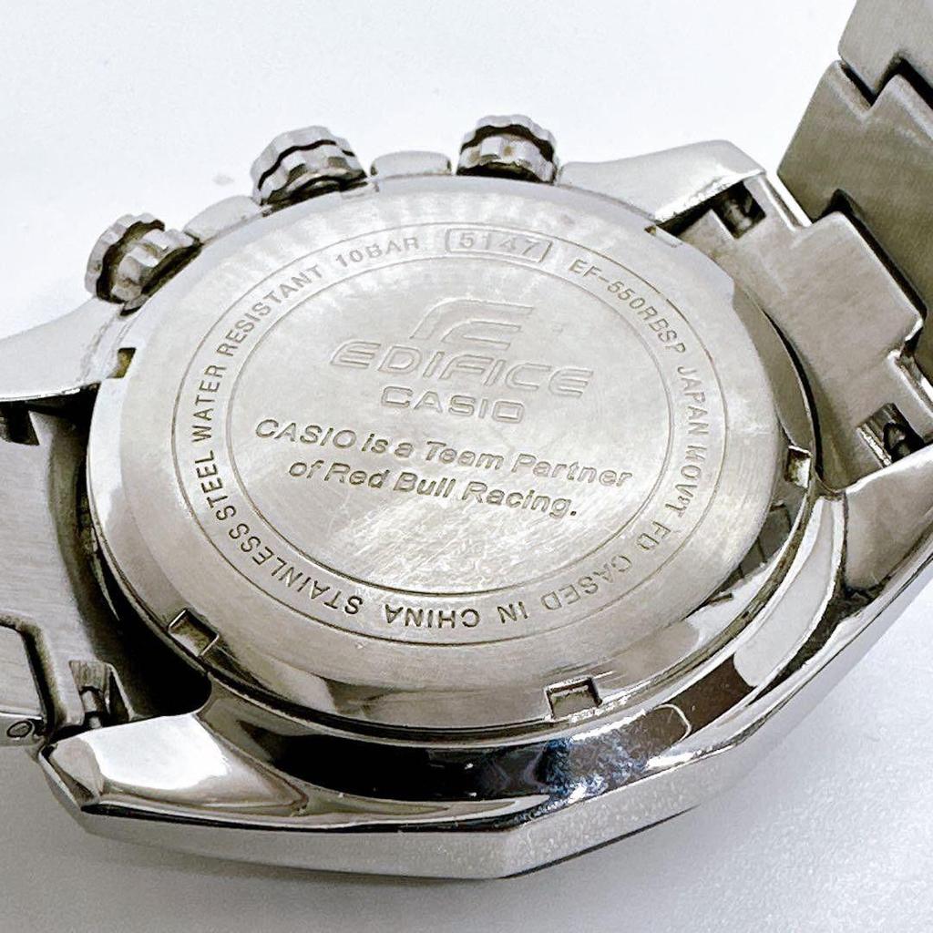 Б/у Мужские часы Casio Edifice EF-550RBSP Гонки Сотрудничество