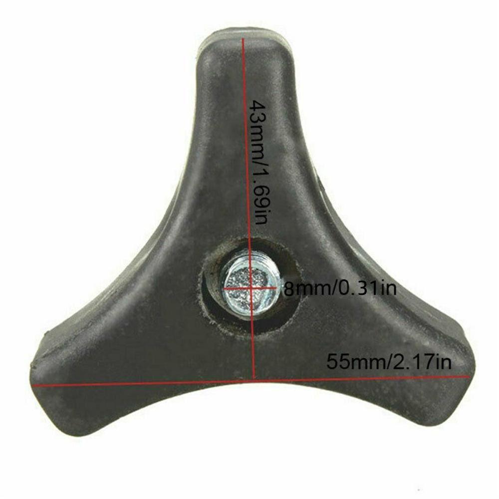 Качество Для Газонокосилки Садовые Инструменты Треугольная Замена Ручка-Болт Детали Гайка Винт