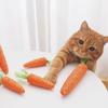 1 шт. игрушка для кошек из редиса и сизаля, голосовая морковка, палочка для дразнения кошек, самостоятельная высокая и веселая доска для кошек, товары для животных