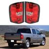 Tail Light Assembly Car Rear Tail Lights Signal Brake Lamps Fit for 2007-2013 Chevy Silverado 1500 2500 3500