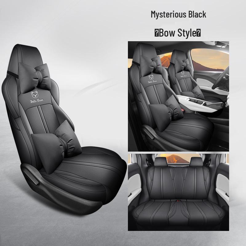 BYD Seagull Car Seat Cushion: New Full Leather, Four-Season, Five-Seat Fit