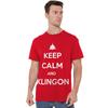 Star Trek Mens Calm Klingon T-Shirt