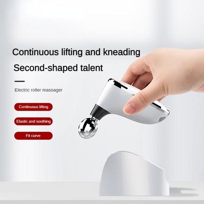 Микротоковый массажер для лифтинга и подтяжки лица, аппарат для похудения лица, косметический прибор, новый электрический роликовый массажер