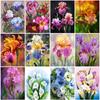 5D DIY Алмазная картина, вышивка крестиком, цветок, Алмазная вышивка, полная круглая дрель, мозаика, картина, декор из стразов, домашний подарок