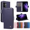 Wallet Card Slot Leather Case For OPPO Reno 13F 13 Pro 5G 12 12F 4G 11F 11 10 K12X Find X8  F25 A79 A78 A60 A58 A40 A38 A3 A18
