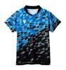 VICTAS Table Tennis Uniform Game Shirt Wear Unisex Game Shirt V-GS220 512101BK X BL (Black X Blue) XL