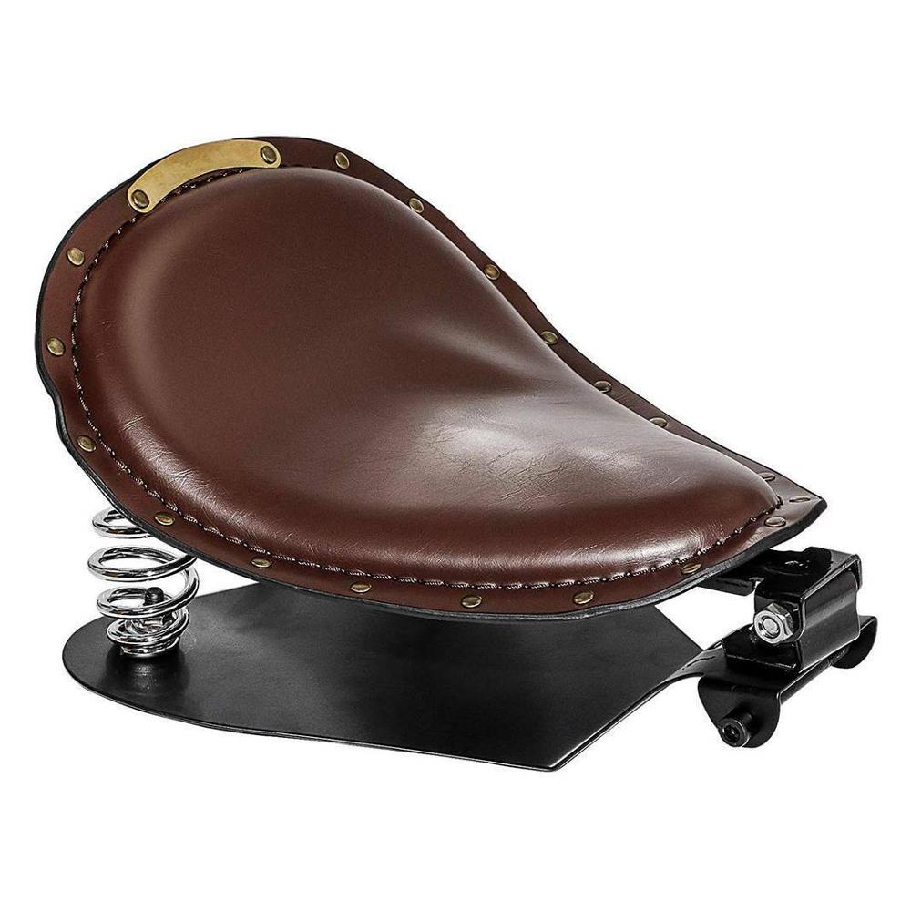 Для Harley Heritage Softail Chopper Bobber на заказ универсальное мотоциклетное сиденье соло с пружинным кронштейном для крепления сиденья