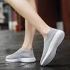 Women Sneakers Vulcanized Shoes Sock Sneakers Women Summer Slip On Flat Shoes Women Plus Size Loafers Walking Flat