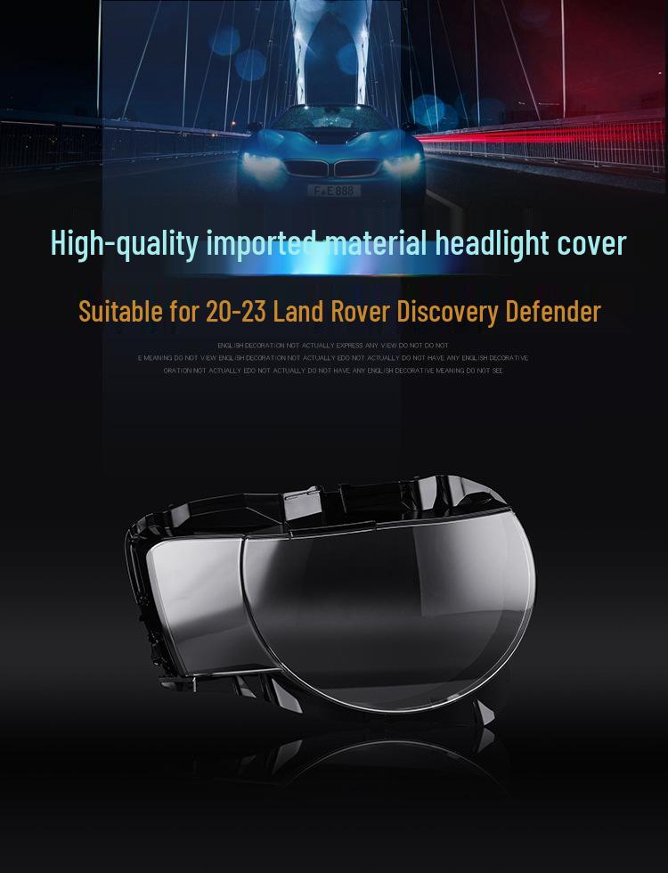 Land Rover Defender Headlight Lens Cover for 2020-2022 Models