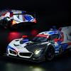 1/24 BMW M Hybrid V8 Super Racing Металлическая модель автомобиля Звук и свет Детская игрушка Коллекционная вещь Подарок на день рождения