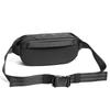 Мужская сумка через плечо Мужская поясная сумка Маленькая нагрудная сумка Сумка на одно плечо Водонепроницаемая сумка-мессенджер Спортивная сумка для бега на открытом воздухе Сумка для мобильного телефона Черная AP-38