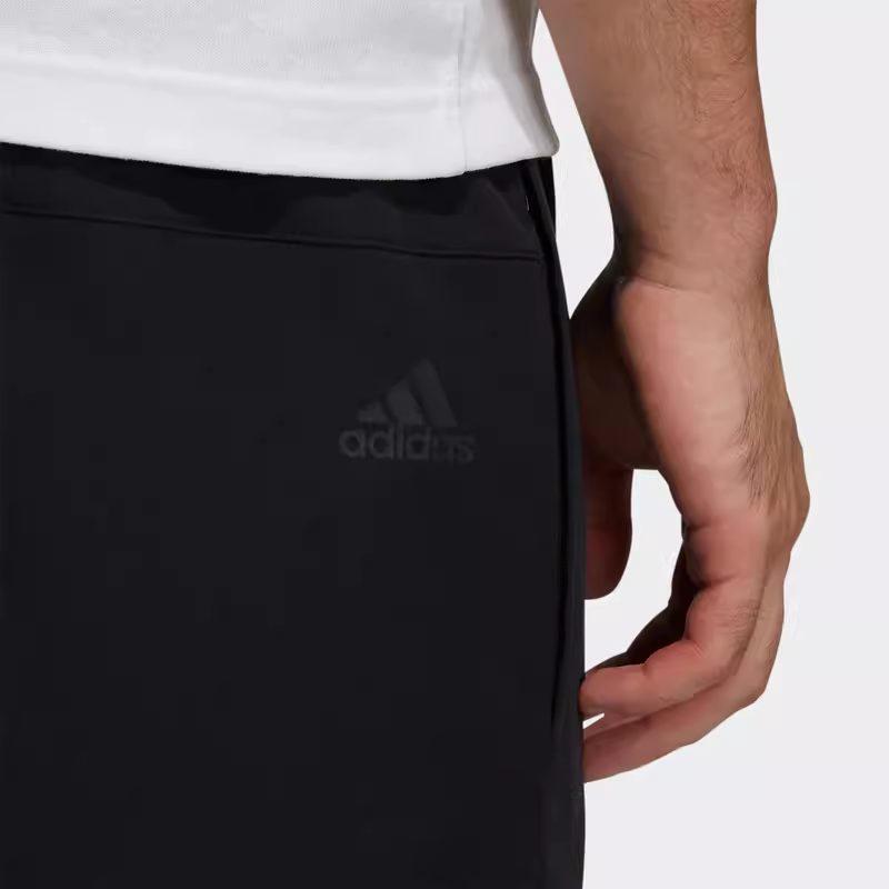adidas Трикотажные штаны мужские черные H39231