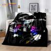 MJ Michael Jackson King of Pop 3D Soft Plush Blanket,Flannel Blanket Throw Blanket for Living Room Bedroom Bed Sofa Picnic Kids