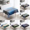 Natural Scenery Tablecloth Landscape  Anti-fouling Waterproof Rectangular Kitchen Dining Table Home Decoration