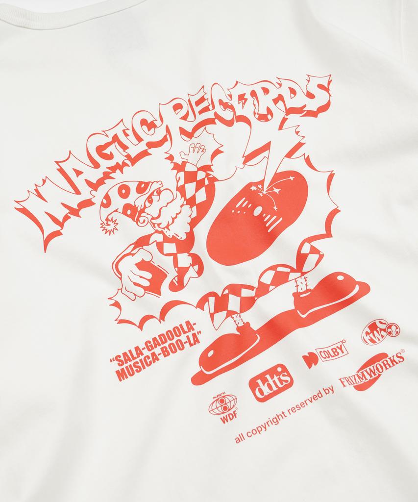FRIZMWORKS Magic Records Лонгслив _ Белый