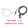 3.5mm Silica Gel Noise Reduction Earphones In-Ear Headset Sleep Headphones Noise Reduction