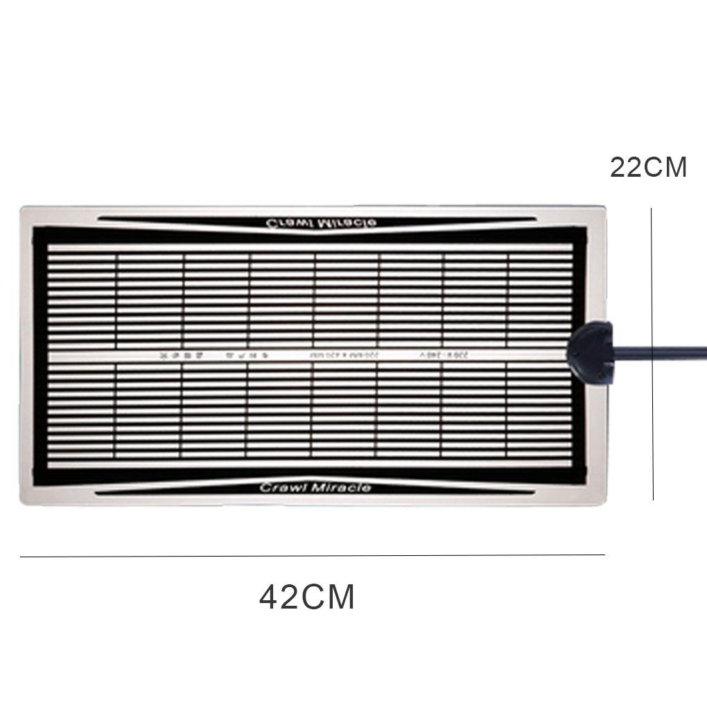 Коврик для рептилий с регулируемой температурой, террариум для ползающих, безопасная греющая подстилка, коврик-обогреватель 5 Вт