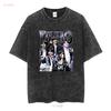 Yunho Ateez Kpop T Shirt Vintage for her SweaT long or short sleeves vintage Washed Versatile Unisex designer clothes Casual