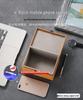 Доступный: Маленькая и большая ретро-коробка Faraday из кожи Crazy Horse с RFID-защитой для автомобильного ключа и блокировки мобильного сигнала