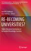 Книга RE-BECOMING UNIVERSITIES? : Higher Education Institutions In Networked Knowledge Societies : 15