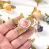 50/100 ШТ. МИНИ Шелковые Розы Искусственные Цветы Рождественская Гирлянда Свадебные Букеты Невесты Аксессуары Украшение для Домашней Вазы Скрапбукинг