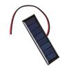 1/2/3 Pcs 0.3W 5V/0.2W 4V Solar Epoxy Panel Polysilicon Board with Wire Mini Solar System Module for Battery Power Charger Solar