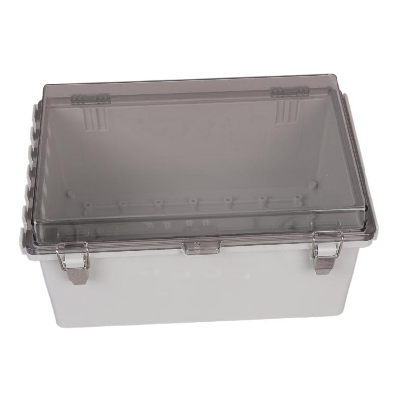 Electrical Enclosure Plastic Outdoor Electrical Connection Box Waterproof Power Box Indoor Wire Shell Easy to Install