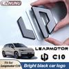 Linnunu Подходит для Leapmotor C10 Черный Автомобиль Декоративные Элементы Внешнего Вида Автомобиля Передняя Крышка Автомобиль Рулевое Колесо Колесо Задняя Часть Автомобиля Декоративные Наклейки Автомобиль