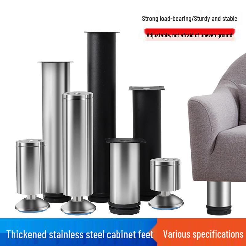 Stainless Steel Adjustable Table Leg for Furniture, Cabinets & Sofas