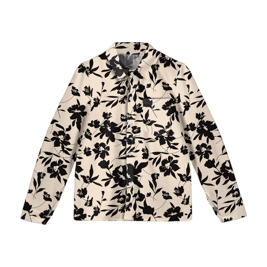 Girls' Button-Down Shirt - Long Sleeve Dress Blouse