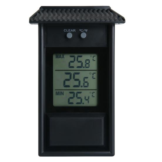 Открытый водонепроницаемый Макс Мин цифровой термометр сад теплица холодильник метр