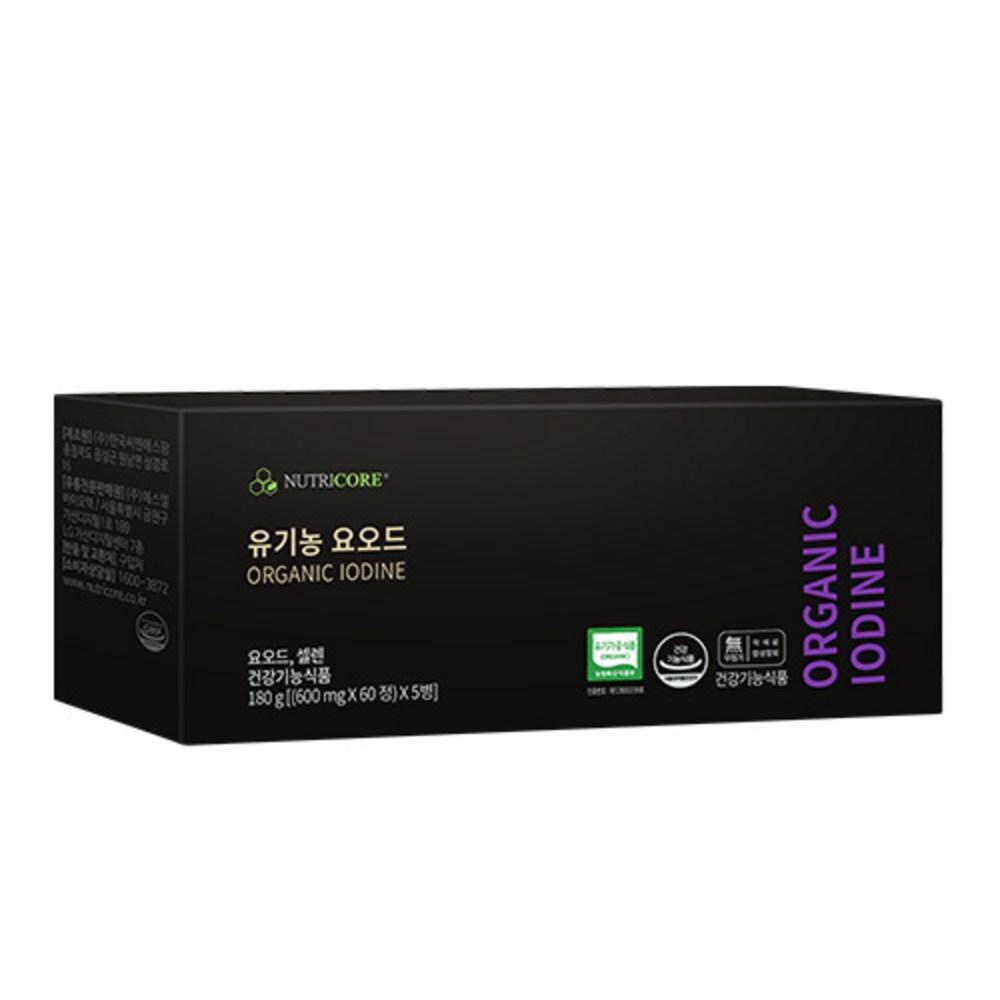 Nutricore Органический Йод 36 г 60 Таблеток 5 шт