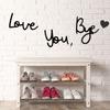 Love You Bye Wooden Sign Wall Decoration Sign Family Entryway Decor Above Door