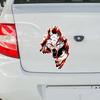 1 шт. автомобильная наклейка забавная охотничья волк авто мультяшная наклейка украшение