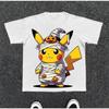 Хэллоуин - Тематическая футболка различных стилей, нейтральная, с коротким рукавом, свободного кроя, праздничная повседневная одежда