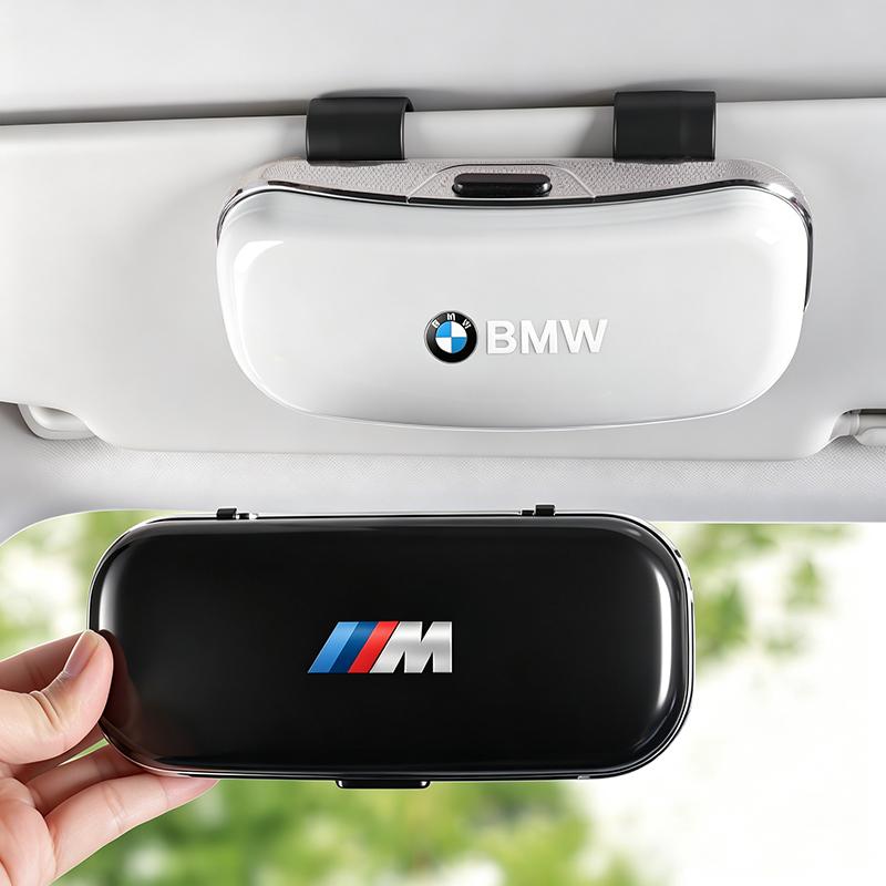 BMW Мотоциклетная наклейка / Автомобильный козырек Контейнер для очков Автомобильный чехол для хранения солнцезащитных очков Для BMW M E46 E90 E60 F30 F10 E92 E87 E91 E30 E39 E36