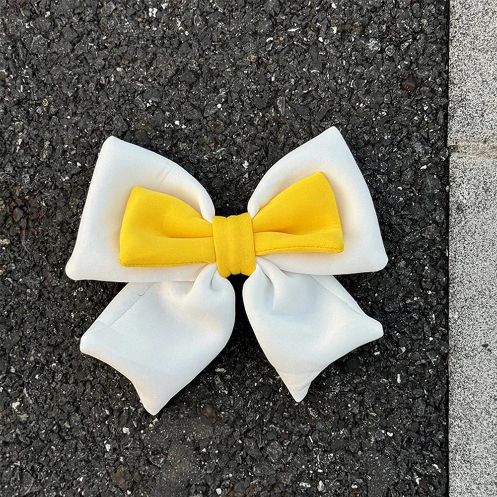 Декорация для мотоциклетного шлема 3D двухцветный бант Аксессуары для шлема электровелосипеда Декор для кузова автомобиля Бантик Для девушки Женщины