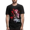 Крутой Дизайн Elfen Lied Аниме Футболка Высококачественная Печать Camiseta 100% Хлопок Большого Размера Мужская Футболка Парни Панк Дизайнерская Уличная Одежда