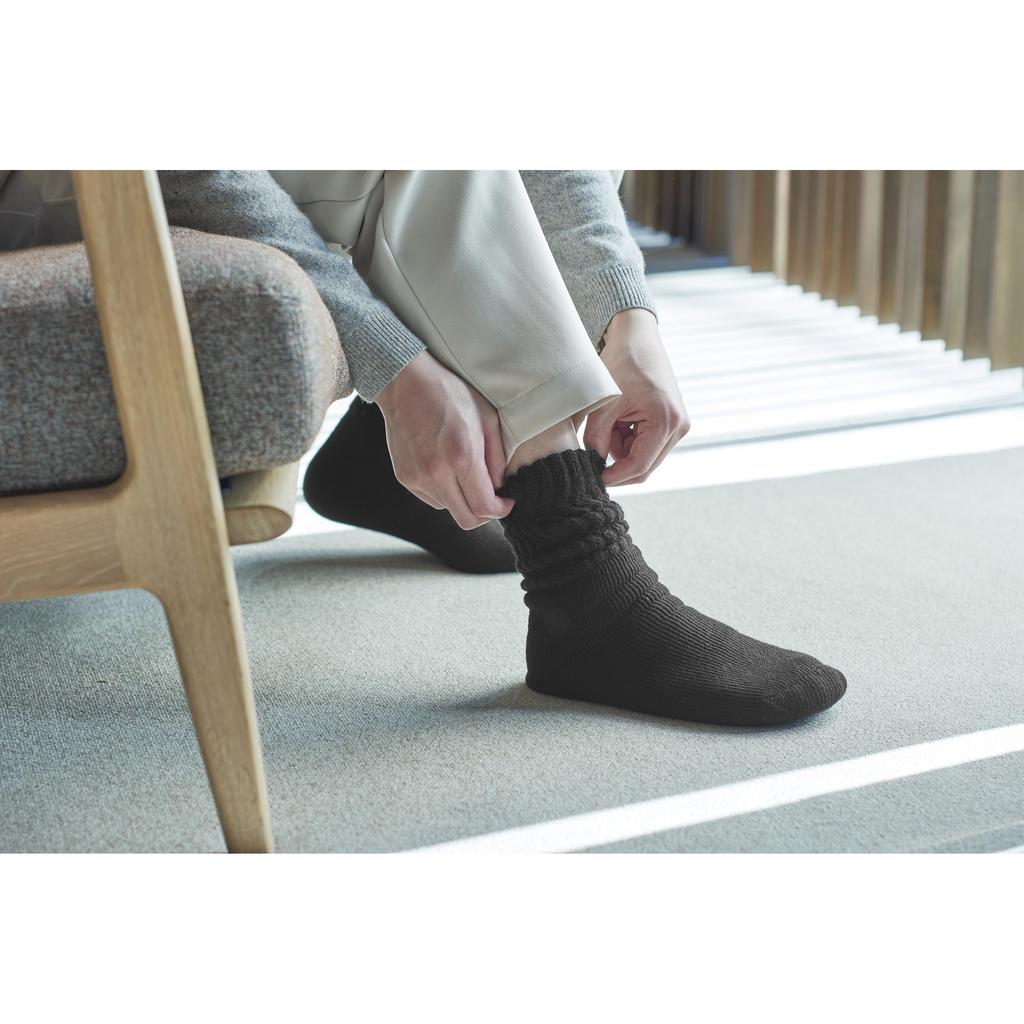 Thermos &ONDO Теплые носки для дома с флисовой подкладкой, средней длины, размер 25-27 см [Все 3 цвета] Защита от холода, Зимние теплые носки