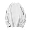 Unisex 280g Velvet Thickened Hoodie - Autumn/Winter 2023: Round Neck, Solid Color, Casual Loose Fit