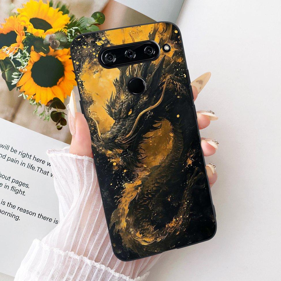 Чехол для телефона для LG V40 ThinQ Чехол Эстетичный Милый Модный Забавный Расписной Корпус для LG V40 ThinQ V405 LM-V405 LM-V409N