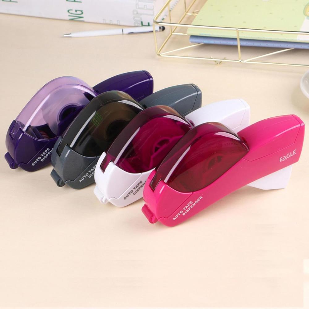 Handheld Packaging Tape Gun with Automatic Cutter - One-handed Operation, Safe and Convenient, Suitable for 1/2 "-3/4" Tape