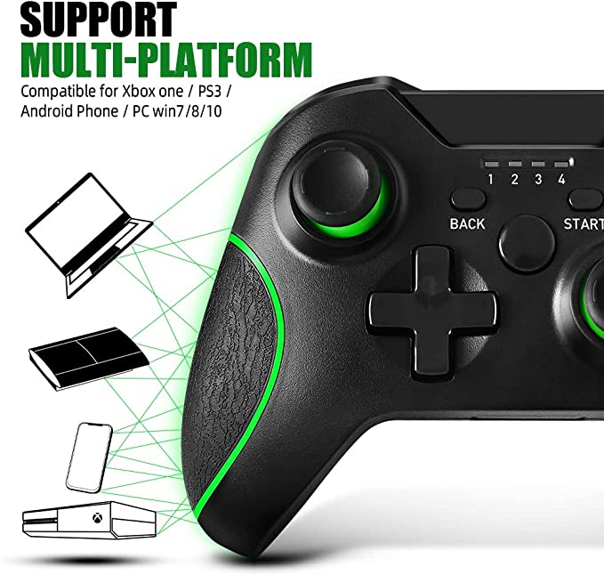 Wireless Controller for Xbox One, Game Controller Zamia Gamepad 2.4 GHZ Compatible with Xbox One/One S/One X/One Series X/S/Elite/PC Windows 7/8/10 w