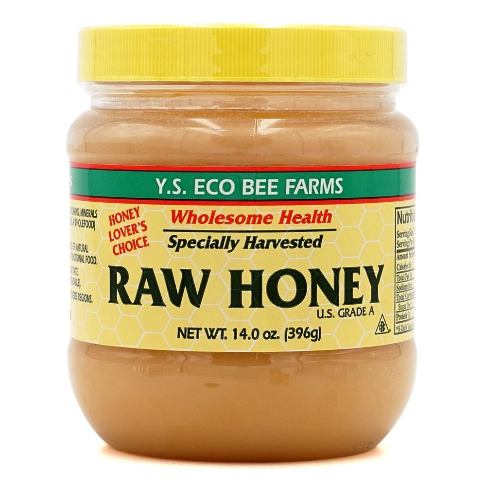 YS. Сырой мед Eco Bee Farms 396 г 4 шт.