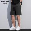 Мужские летние шорты TonLion с быстрой сушкой, прямого кроя