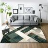 Современное украшение Зеленый Серый Ковры Гостиная Диван Боковая Геометрия Коврик Холл Легкая Роскошь Коврик для ног Декор комнаты Коридор Большие ковры