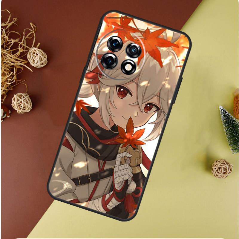 Чехол для телефона Genshin Impact Каэдэхара Казуха для OnePlus 13 13R 12 12R 11 9 10 Pro 8T 9RT 10T 10R Nord 4 CE 2 3 Lite N20 N30